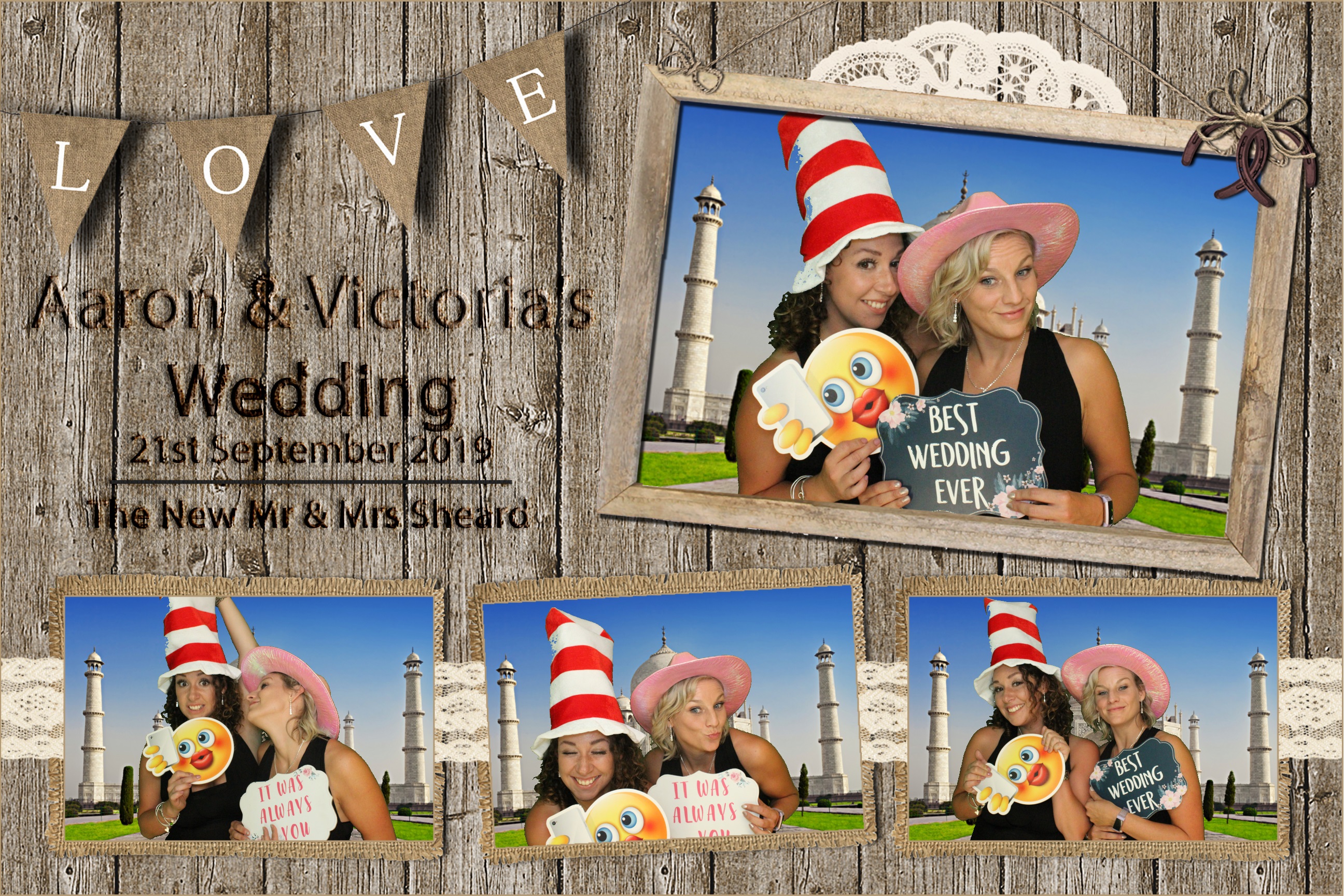 Aaron & Victoria's Wedding  | View more photos from the event at images.mobile-photo-booth.com/u/MobilePhotoBoothUK/Aaron-Victorias-Wedding